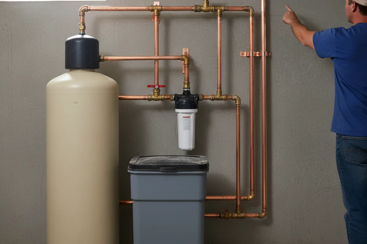 Whole-house water treatment system installed in Sherborn